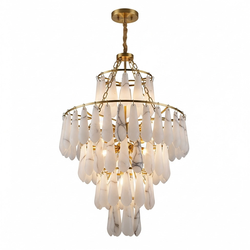 Light luxury crystal chandelier