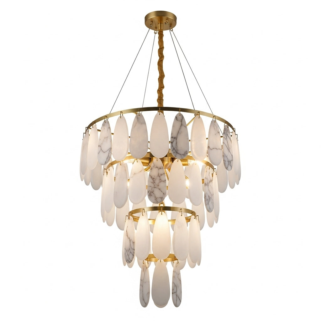 Light luxury crystal chandelier