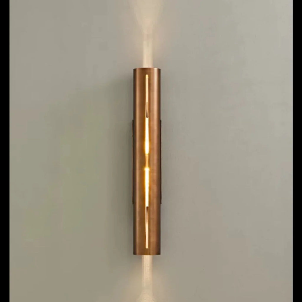 Modern Light Luxury Thick Copper Wall Lamp