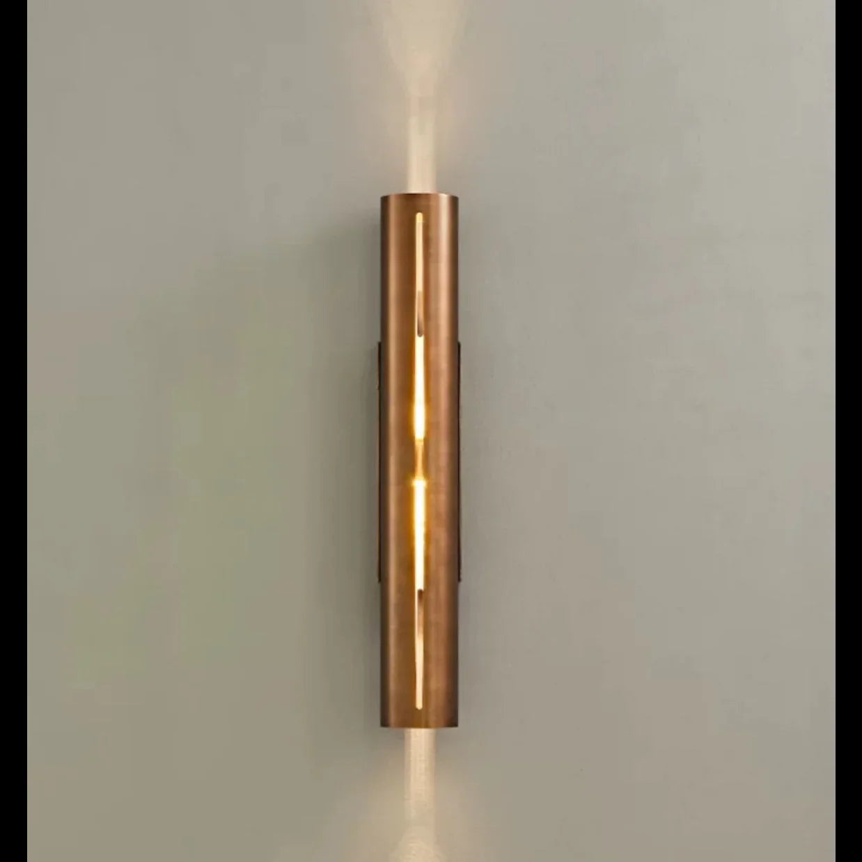 Modern Light Luxury Thick Copper Wall Lamp