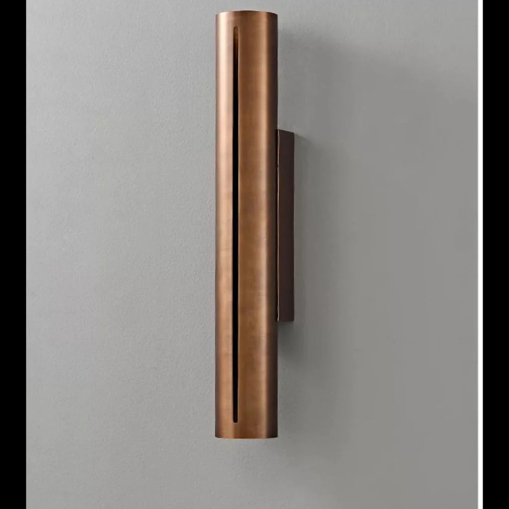 Modern Light Luxury Thick Copper Wall Lamp