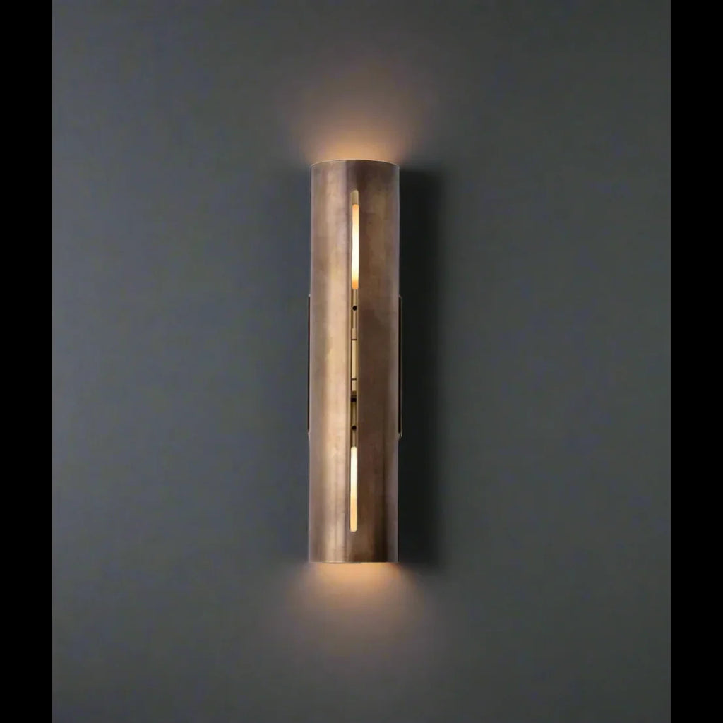 Modern Light Luxury Thick Copper Wall Lamp