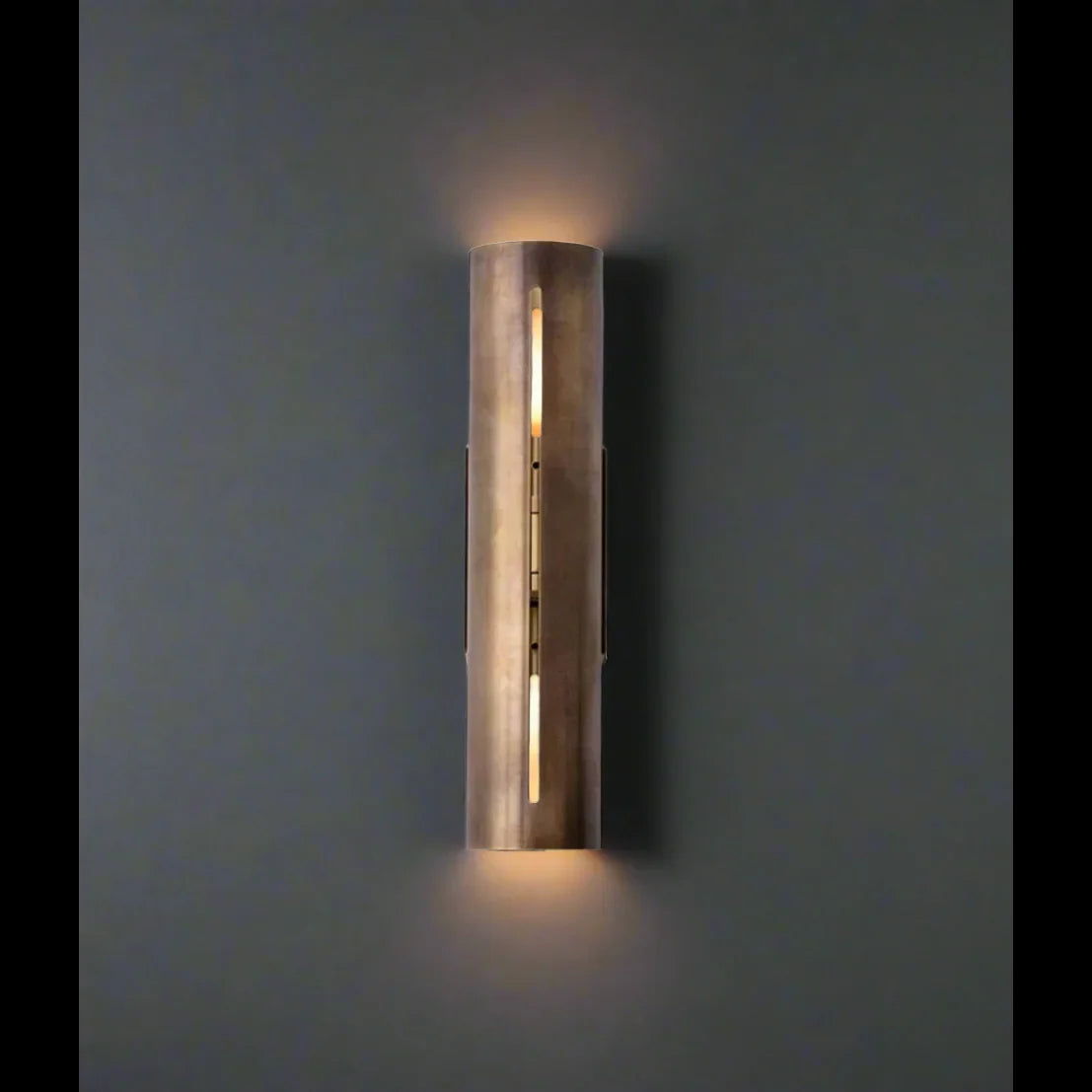 Modern Light Luxury Thick Copper Wall Lamp