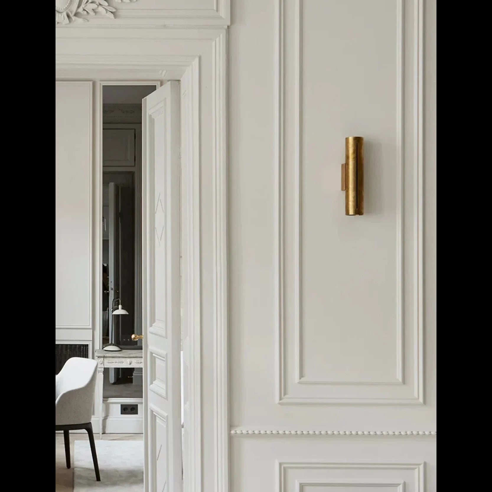 Modern Light Luxury Thick Copper Wall Lamp