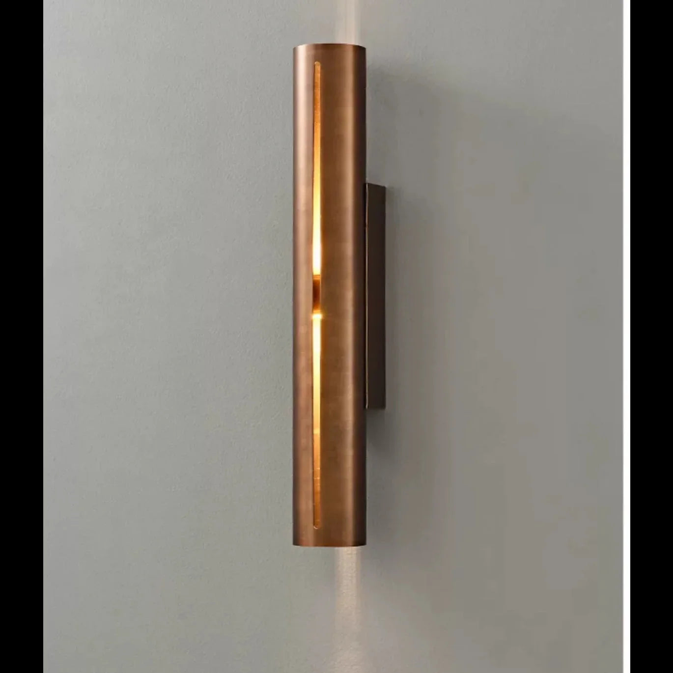 Modern Light Luxury Thick Copper Wall Lamp