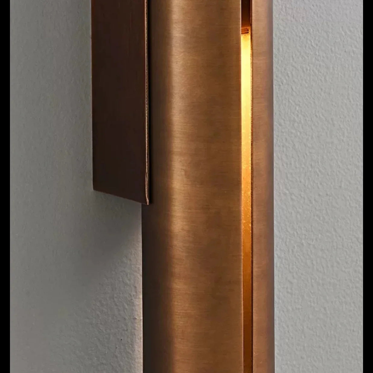 Modern Light Luxury Thick Copper Wall Lamp