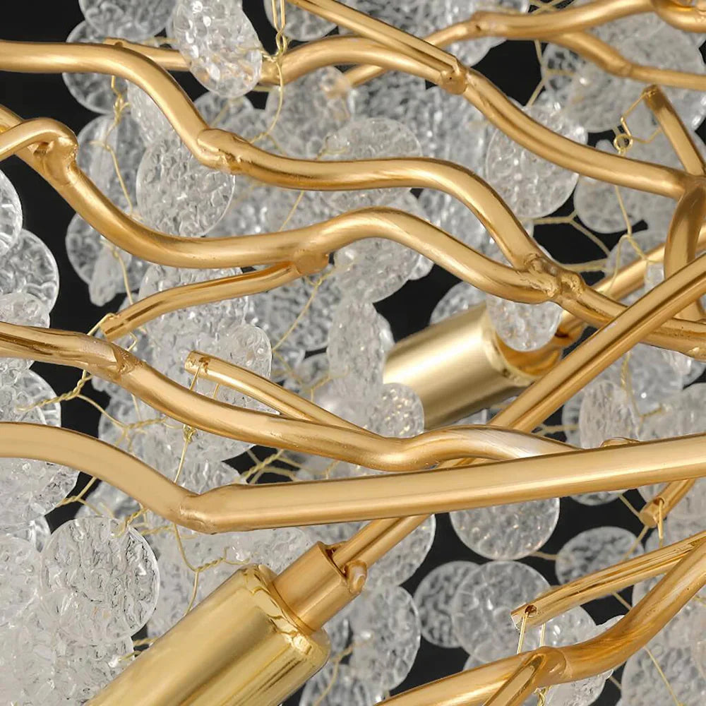 Modern Light Luxury Money Tree Chandelier