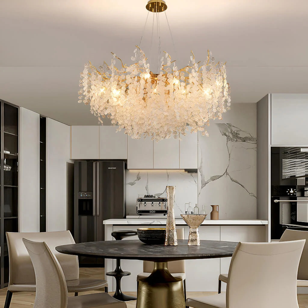 Modern Light Luxury Money Tree Chandelier