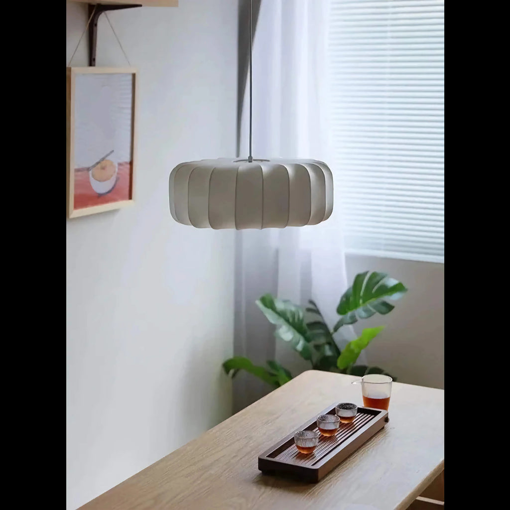 Modern Light Luxury Silk Luster Pendant Light