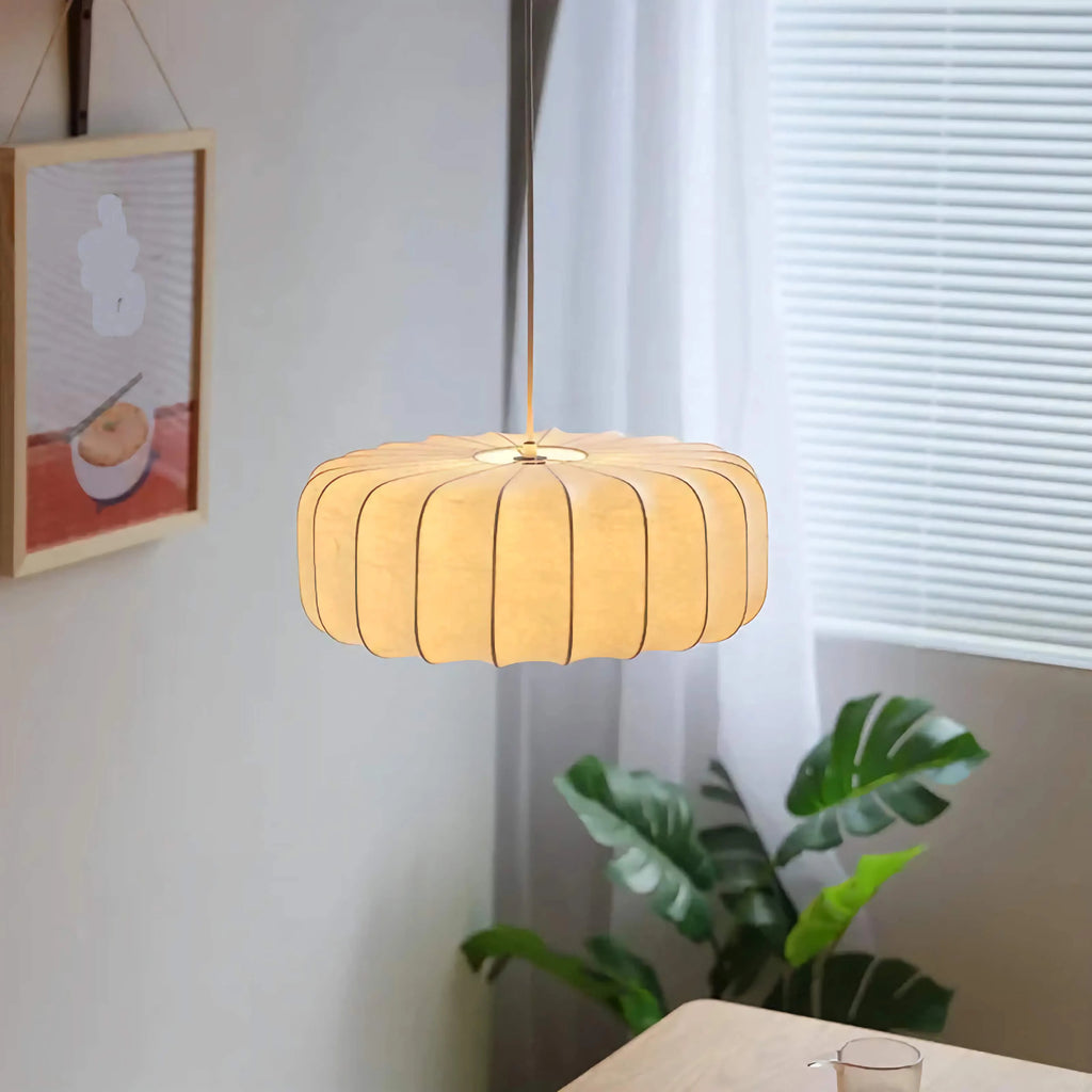 Modern Light Luxury Silk Luster Pendant Light