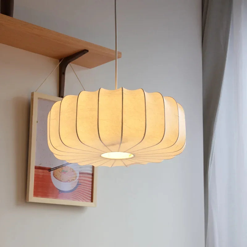 Modern Light Luxury Silk Luster Pendant Light