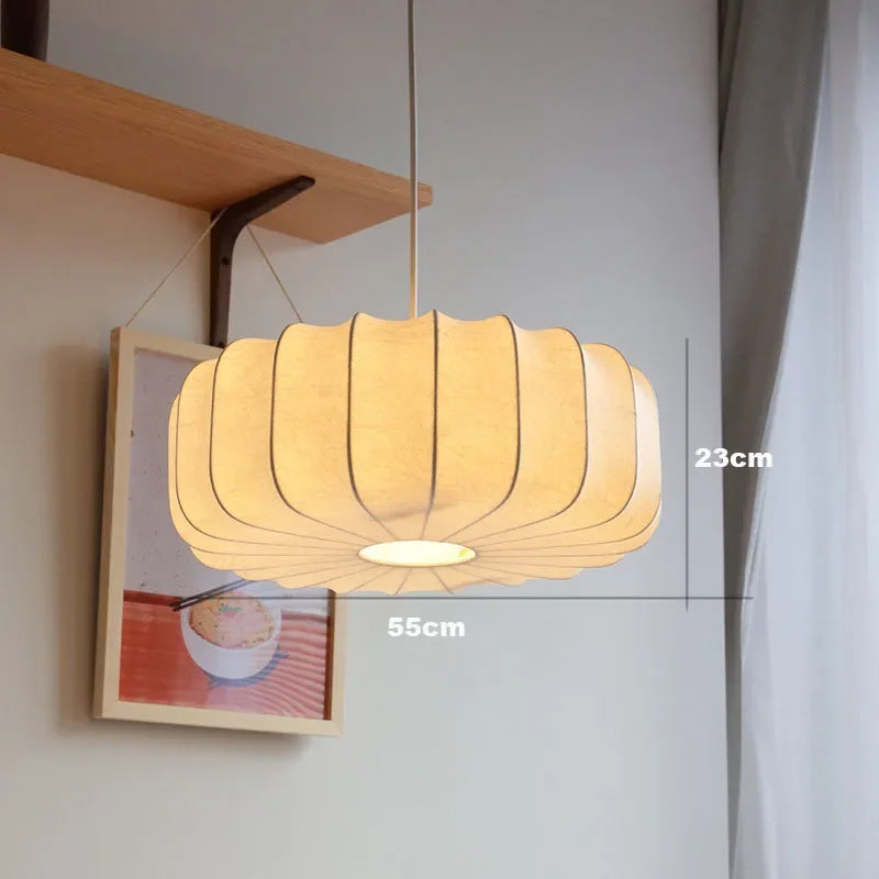 Modern Light Luxury Silk Luster Pendant Light