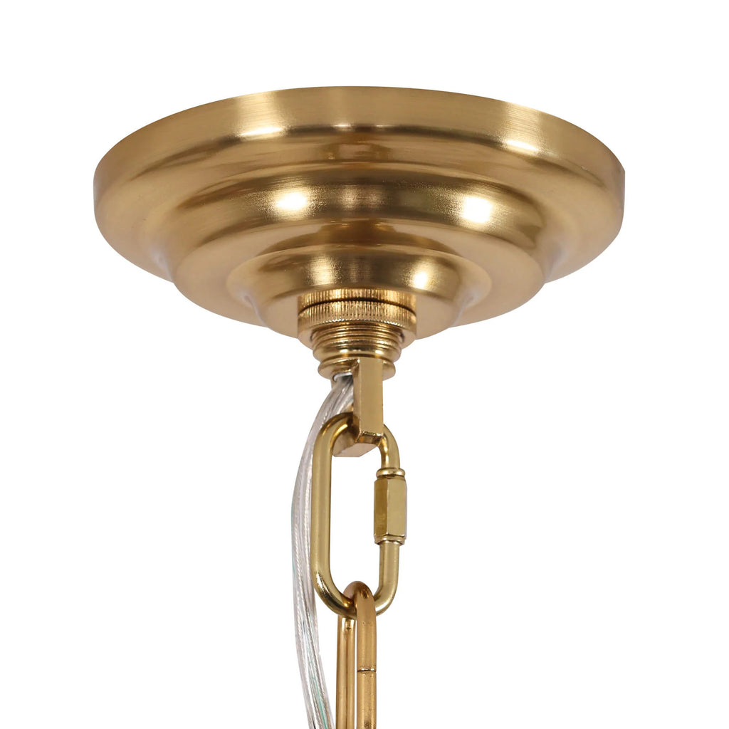 Modern Light Luxury Golden Crystal Chandelier