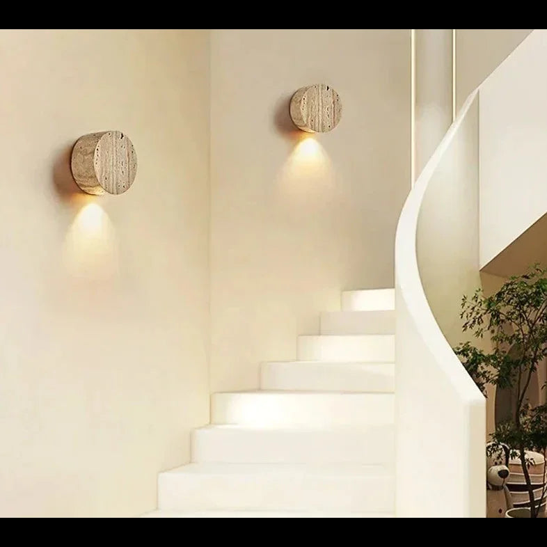 Modern Light Luxury Natural Marble Wall Lamp