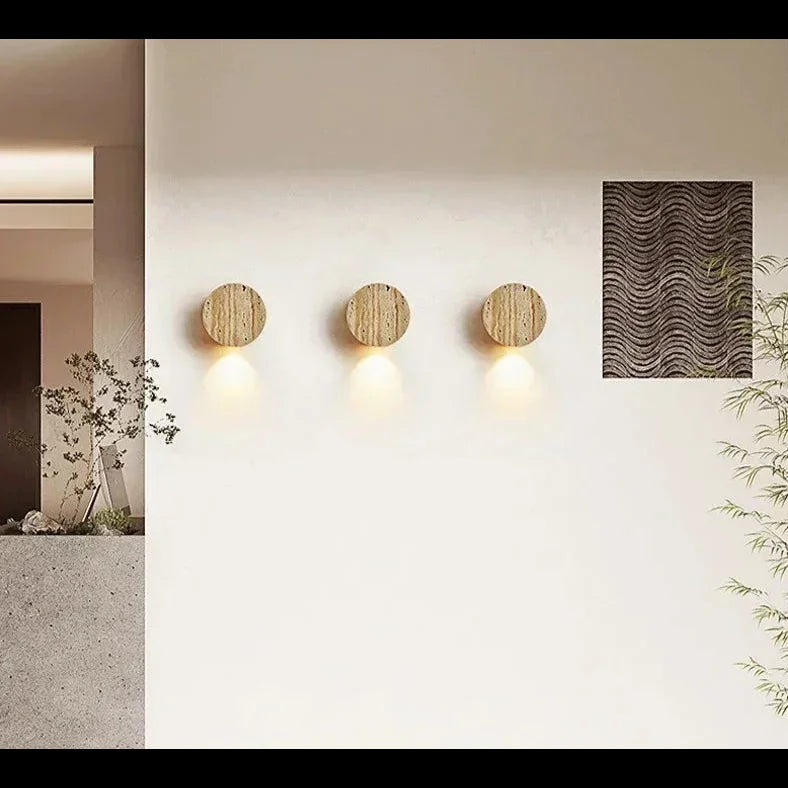 Modern Light Luxury Natural Marble Wall Lamp